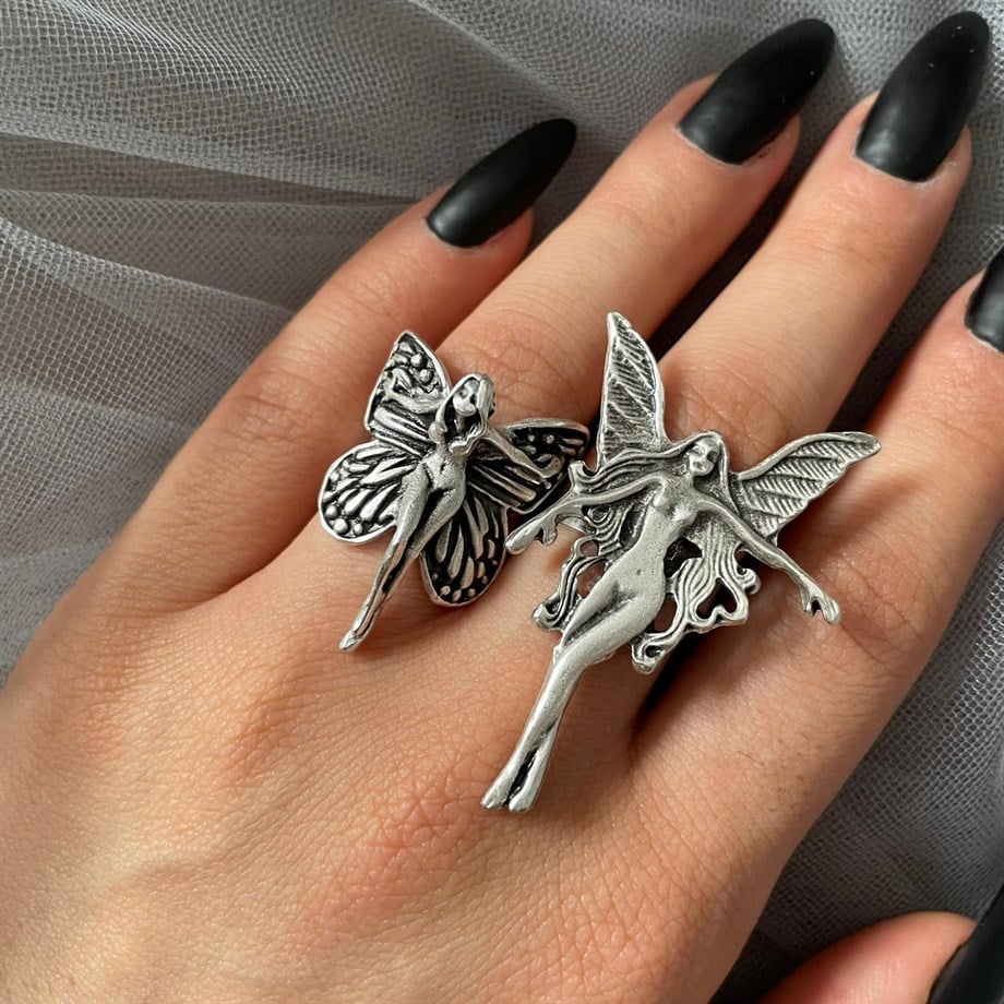 İkili Ayarlanabilir Peri Fairy Yüzük