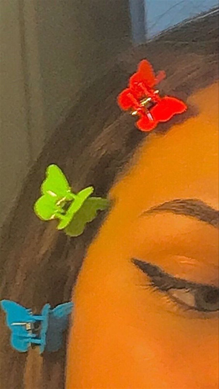 İndie Kid Renkli Kelebekler Toka Seti