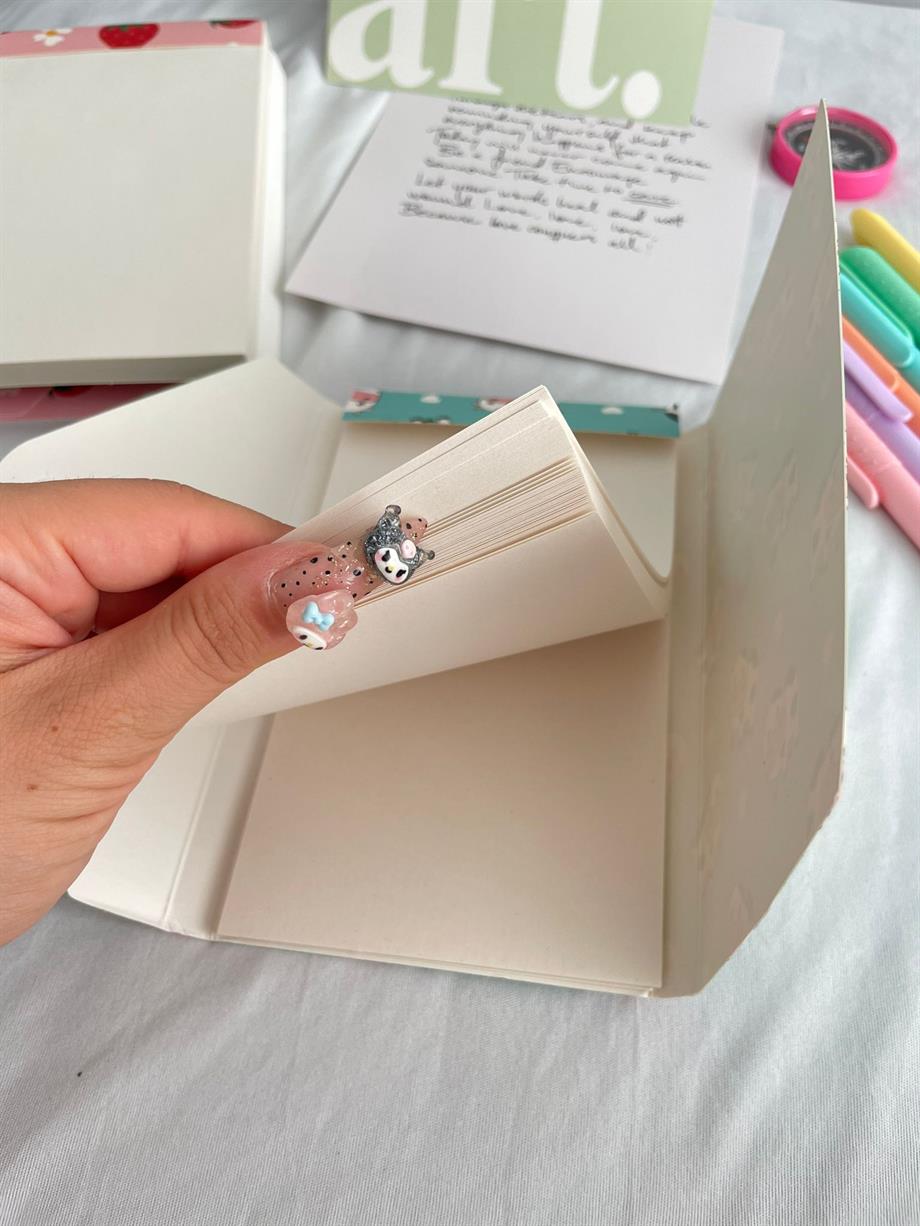 İnek Tasarımlı Zarf Defter