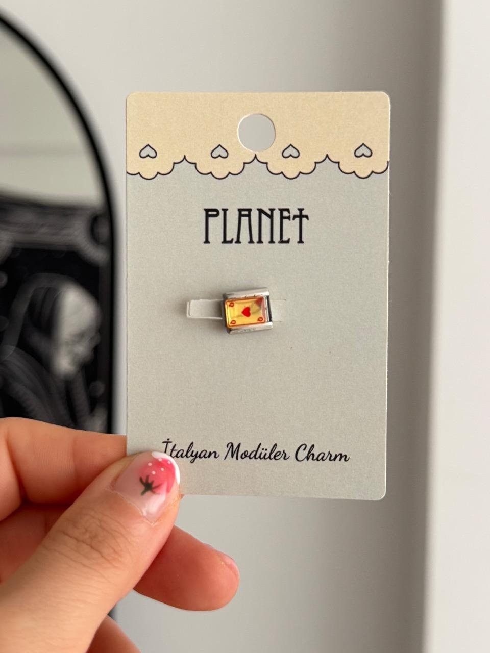 İskambil Kartlı İtalyan Charm