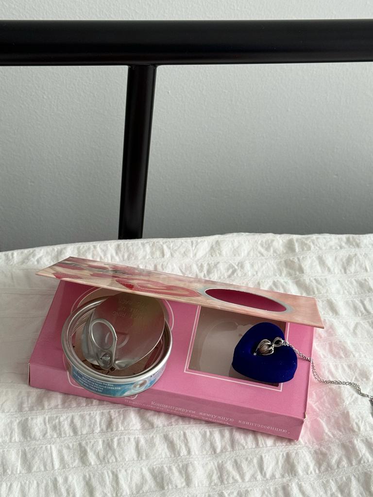 İstiridye İçinde Gerçek İnci Kolye