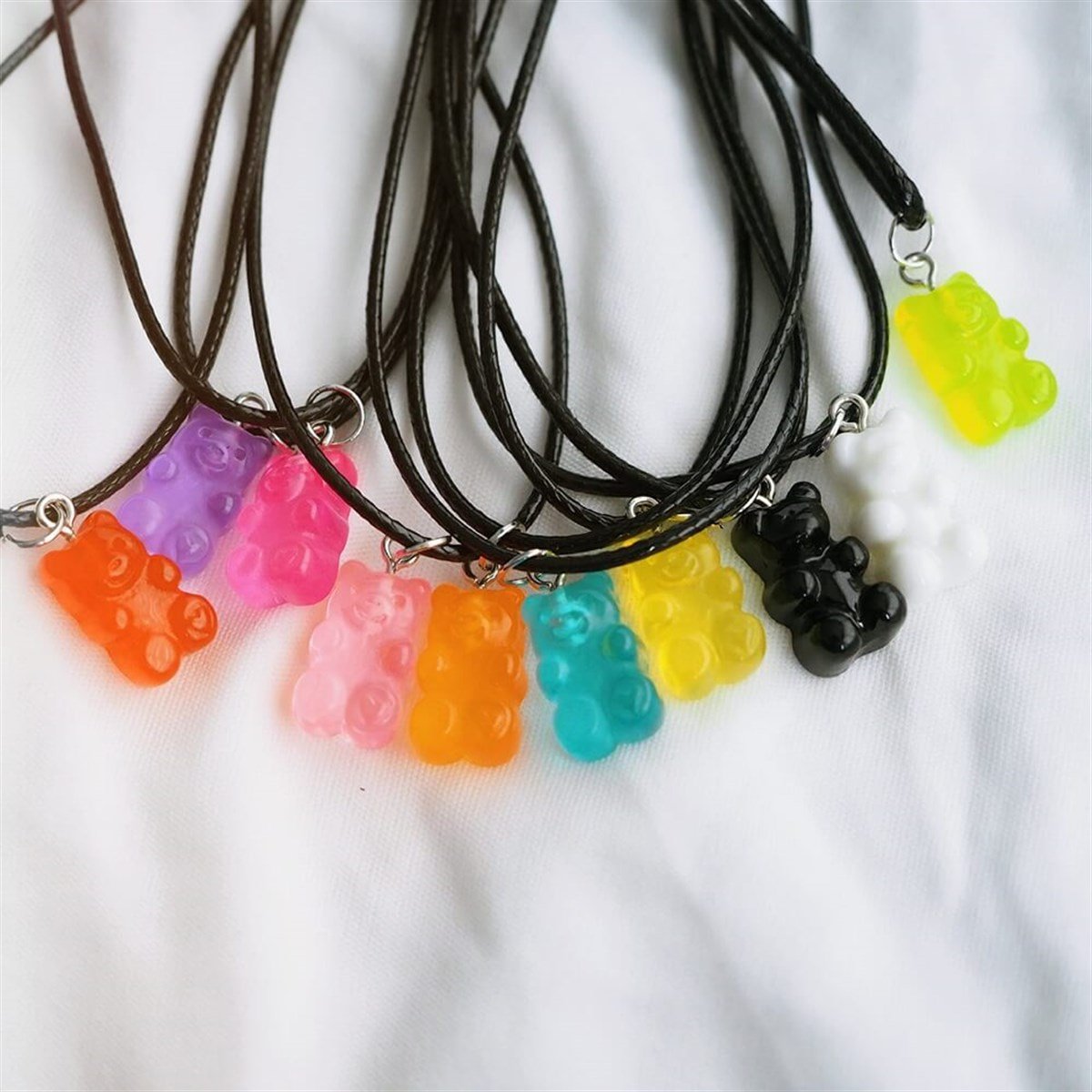 Jelibon Ayıcık Kolye Renkleri