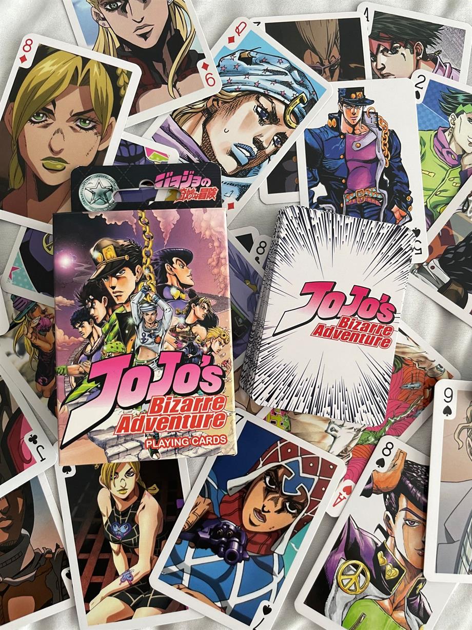 Jojo's Bizarre Adventure İskambil Poker Kartı