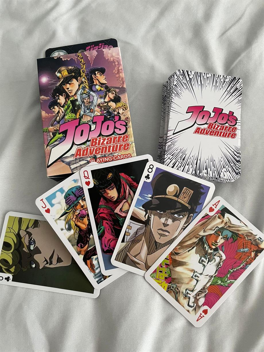 Jojo's Bizarre Adventure İskambil Poker Kartı