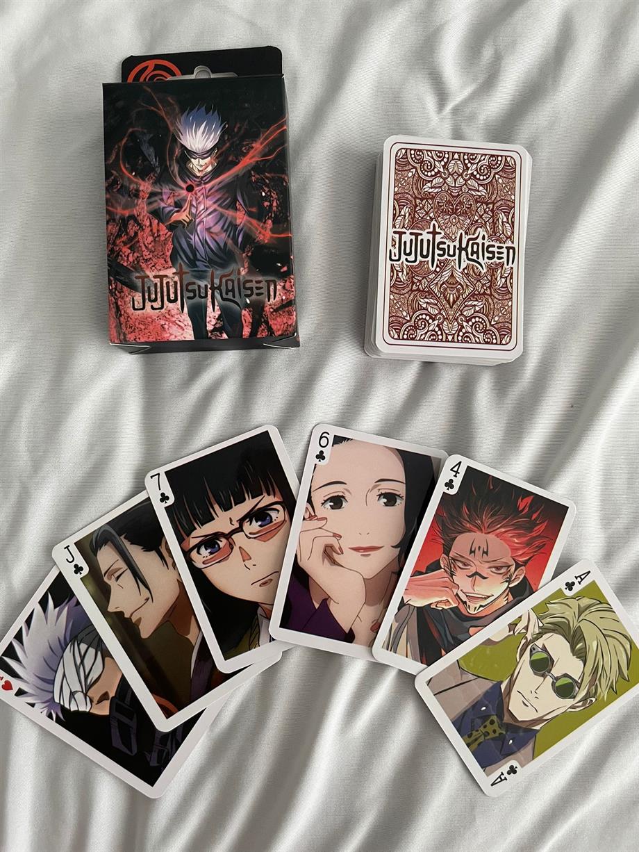 Jujutsu Kaisen İskambil Poker Kartı