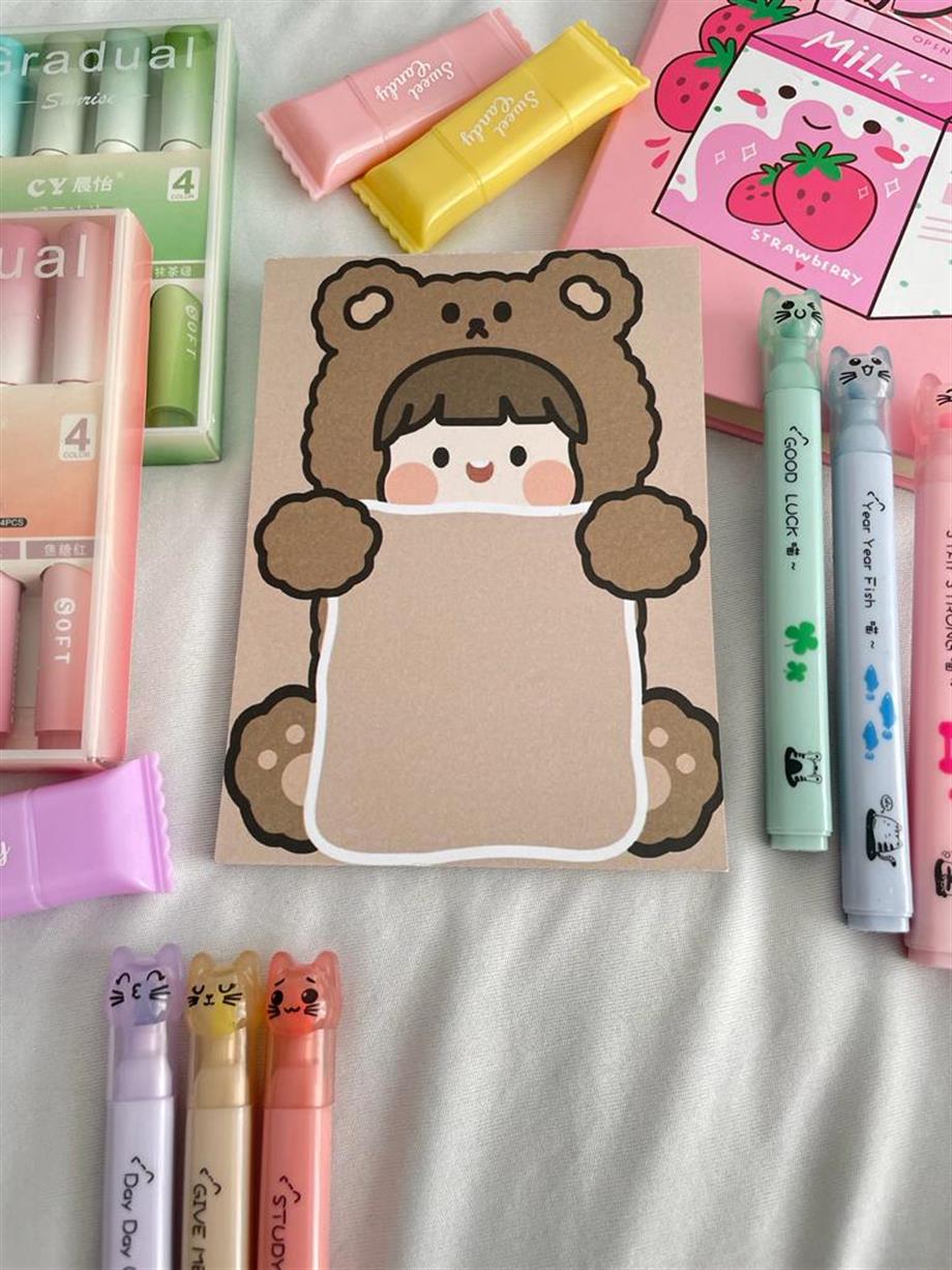 Kawaii Bear Girl To Do List