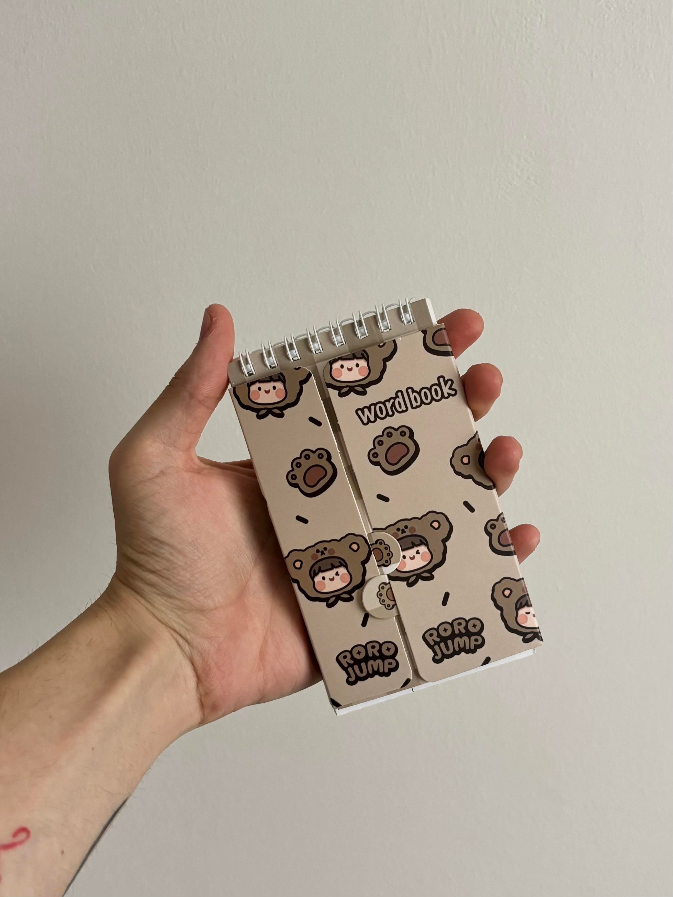 Kawaii Bear Word Book