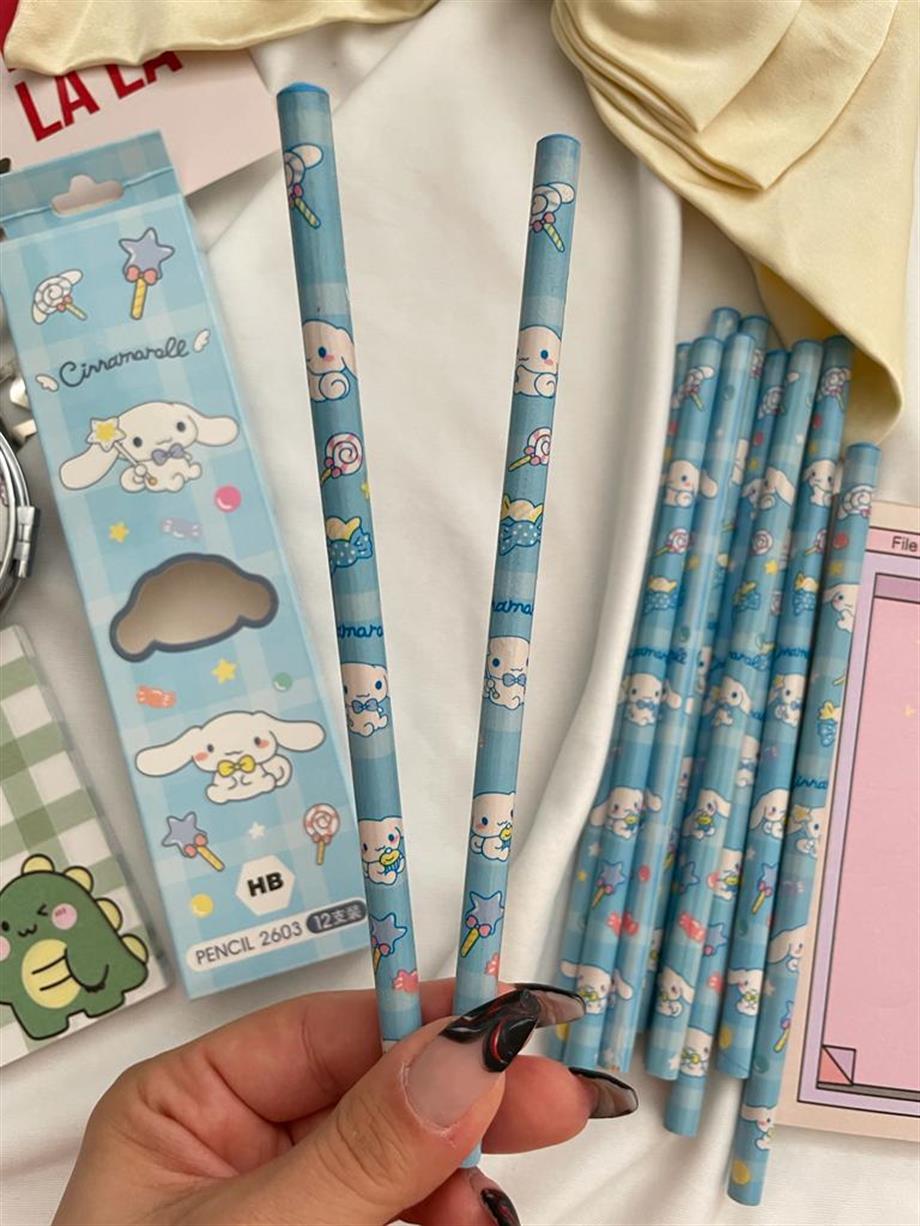 Kawaii Dog 12li Kurşun Kalem Seti