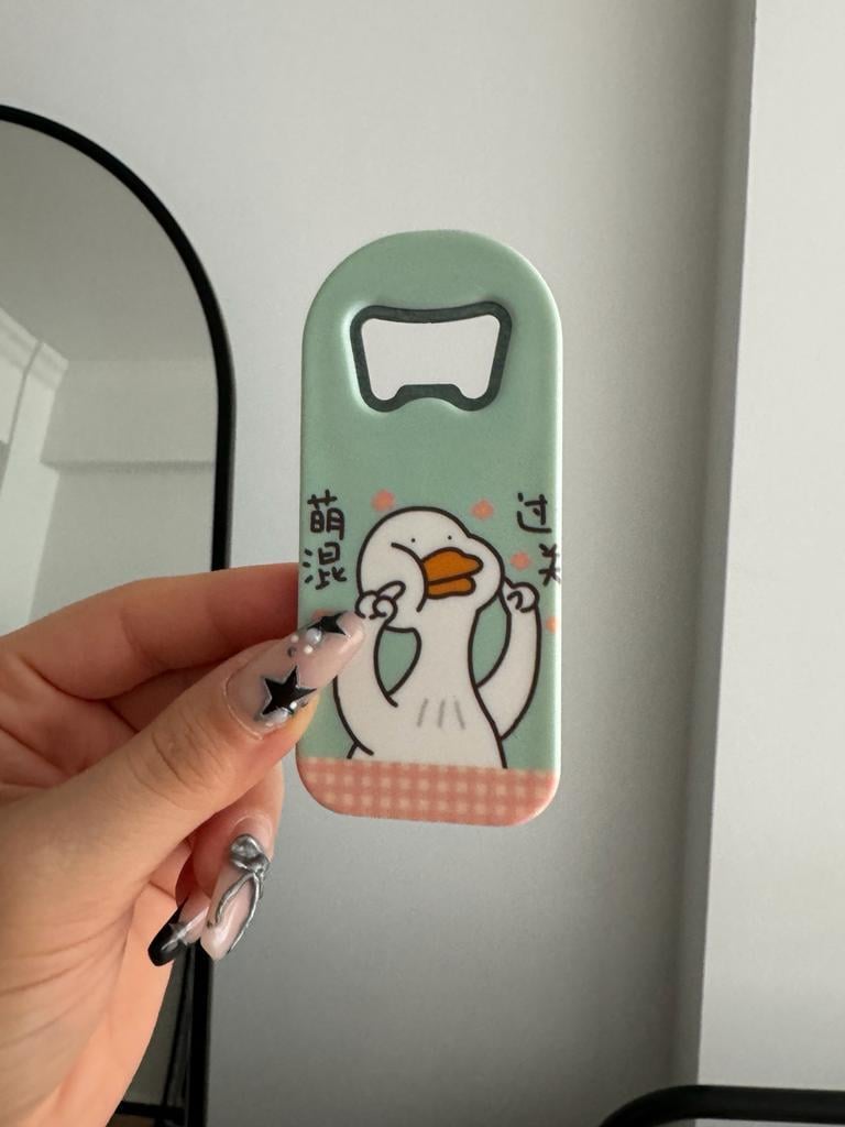 Kawaii Duck Magnetli Kapak Açacağı