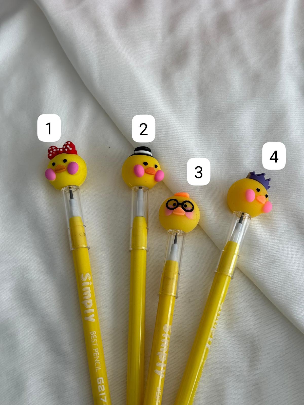 Kawaii Duck Yumurtlayan Kalem Renk Seçenekleri