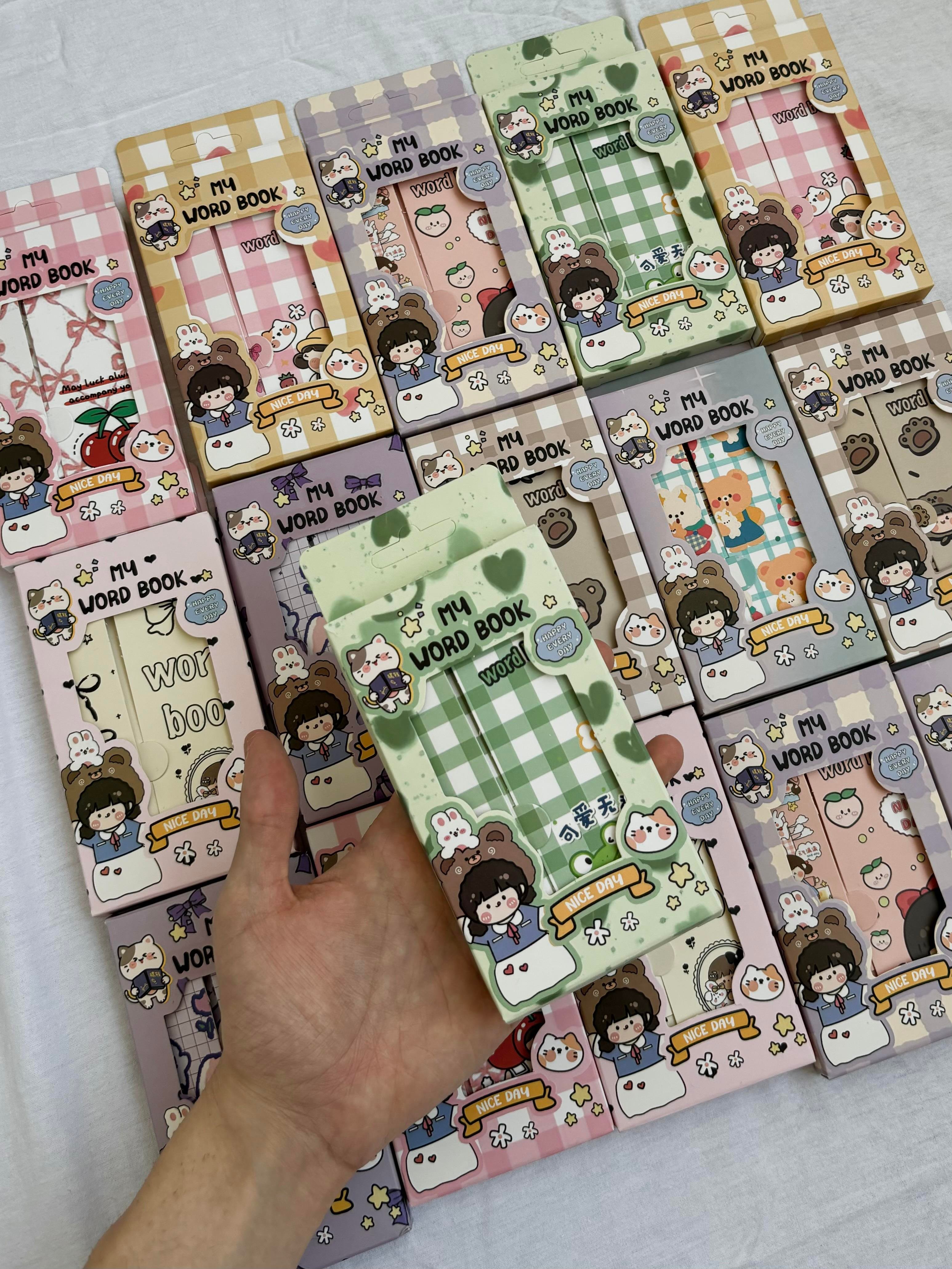 Kawaii Girl Word Book