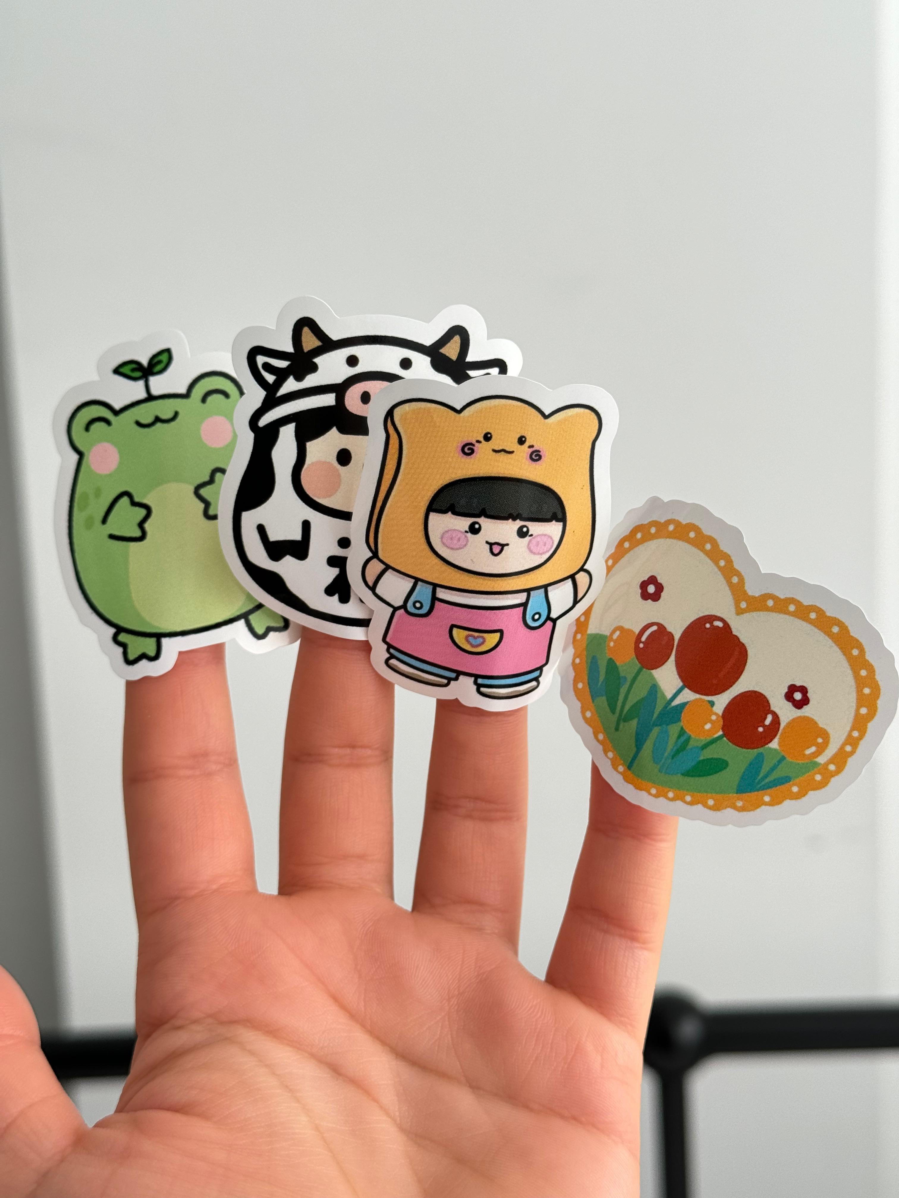 Kawaii Kutulu Sticker Seti