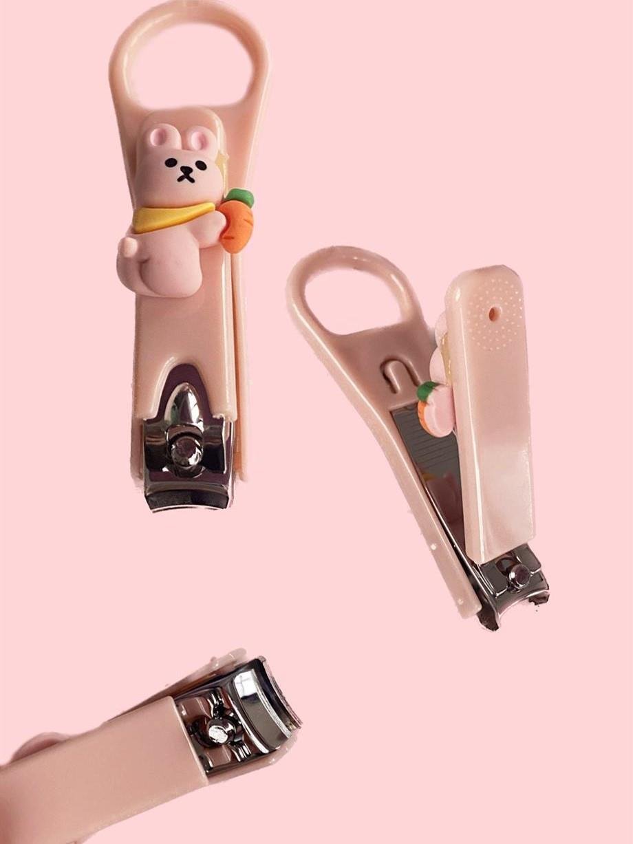 Kawaii Pembe Tavşan Figürlü Tırnak Makası