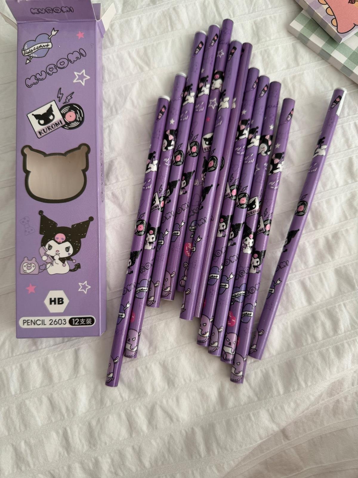 Kawaii Rabbit 12li Kurşun Kalem Seti