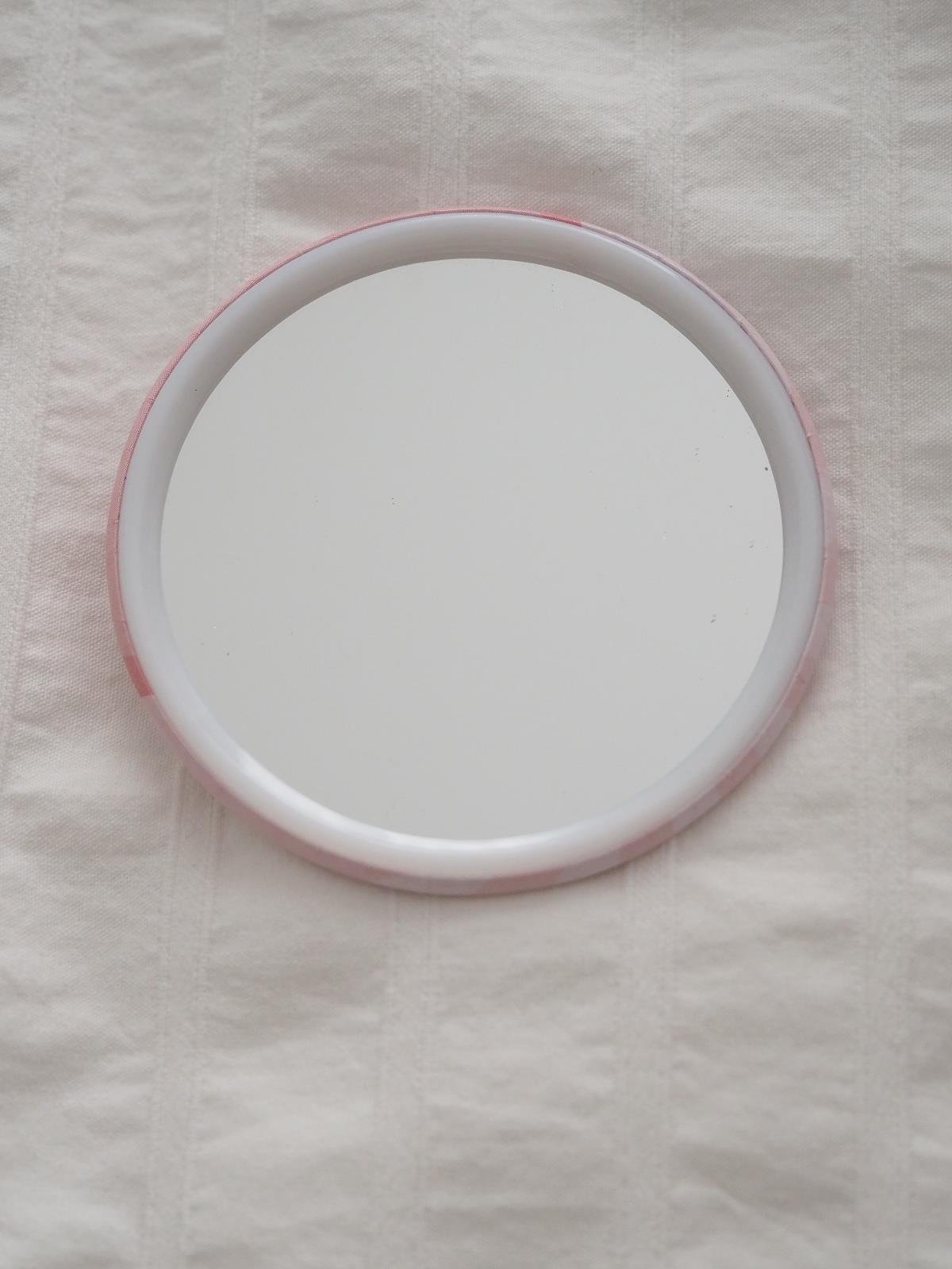 Kawaii Rabbit Yuvarlak Ayna Çanta Boy