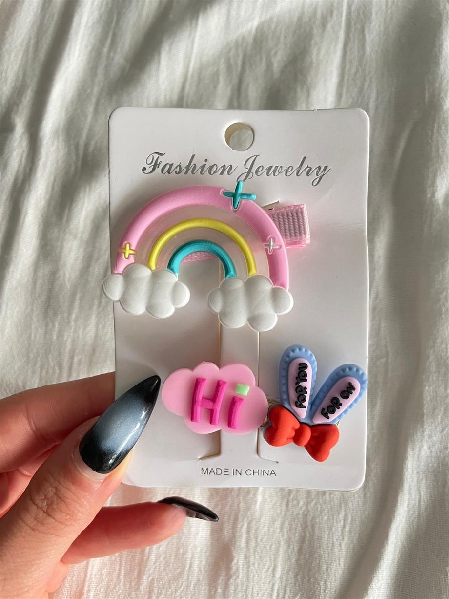 Kawaii Rainbow 2li Toka Seti
