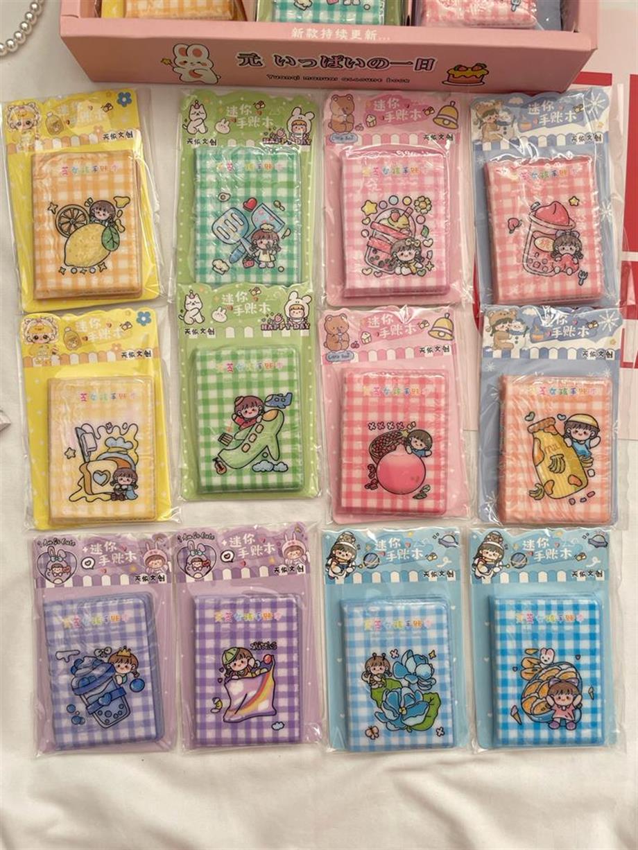 Kawaii Tasarımlı Mini Renkli Cep Defteri