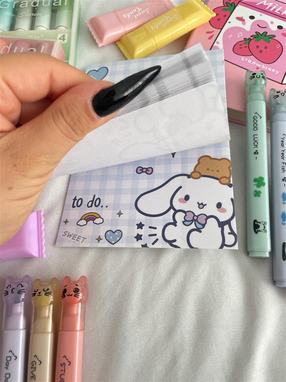 Kawaii White Dog To Do List