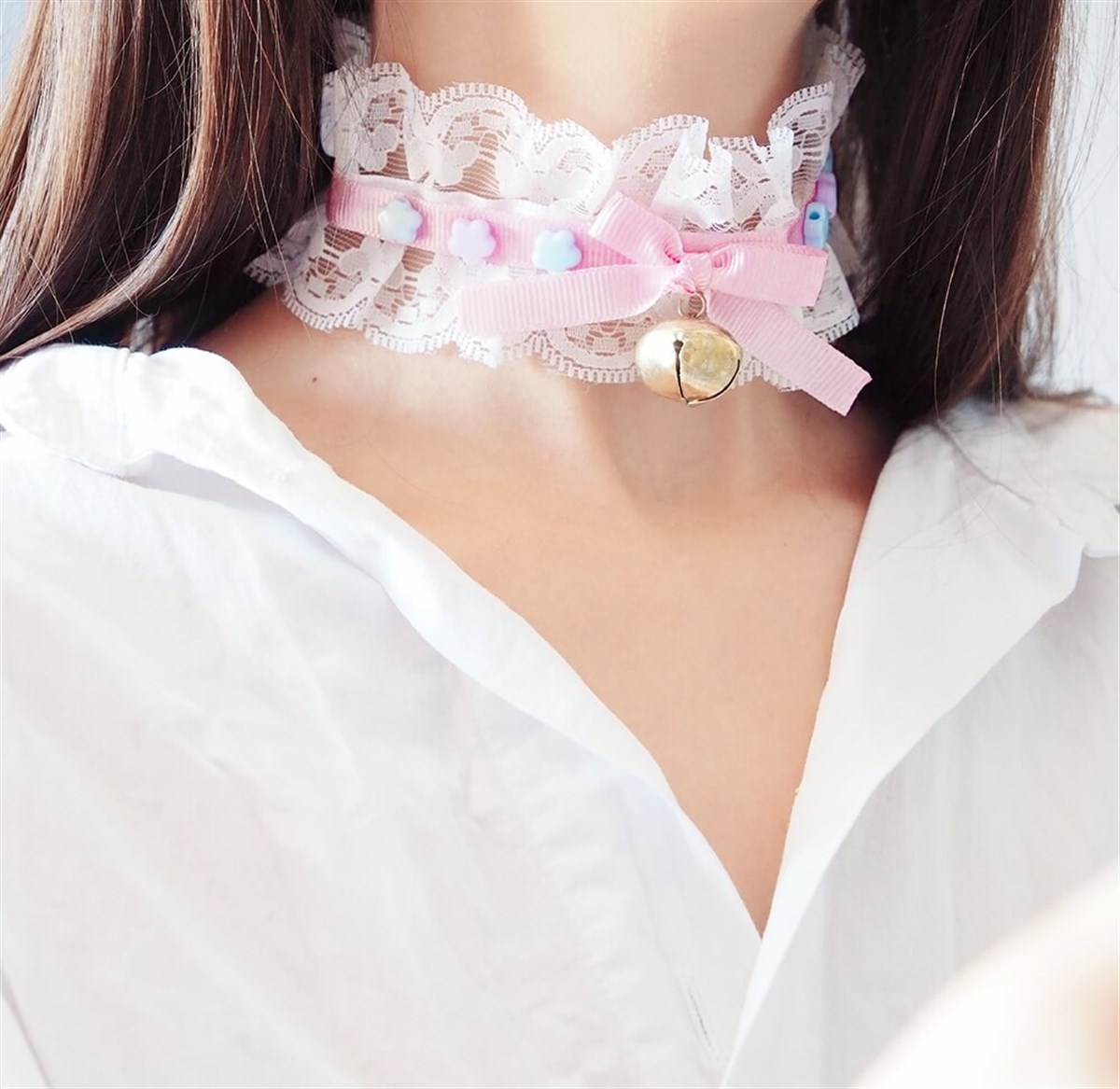 Kedi Cosplay Set Beyaz Pati