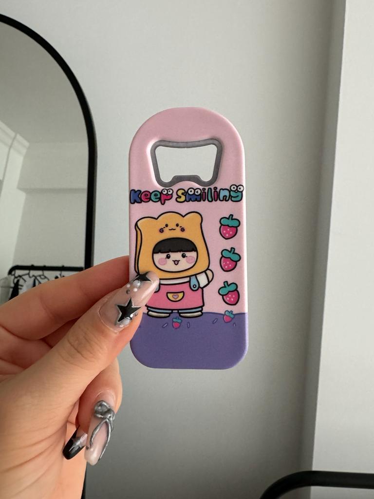 Keep Smiling Magnetli Kapak Açacağı