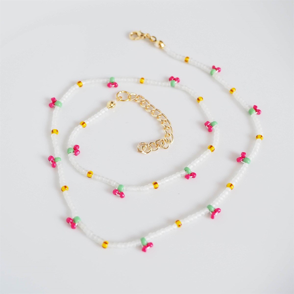 Kiraz Boncuk Kolye I Handmade