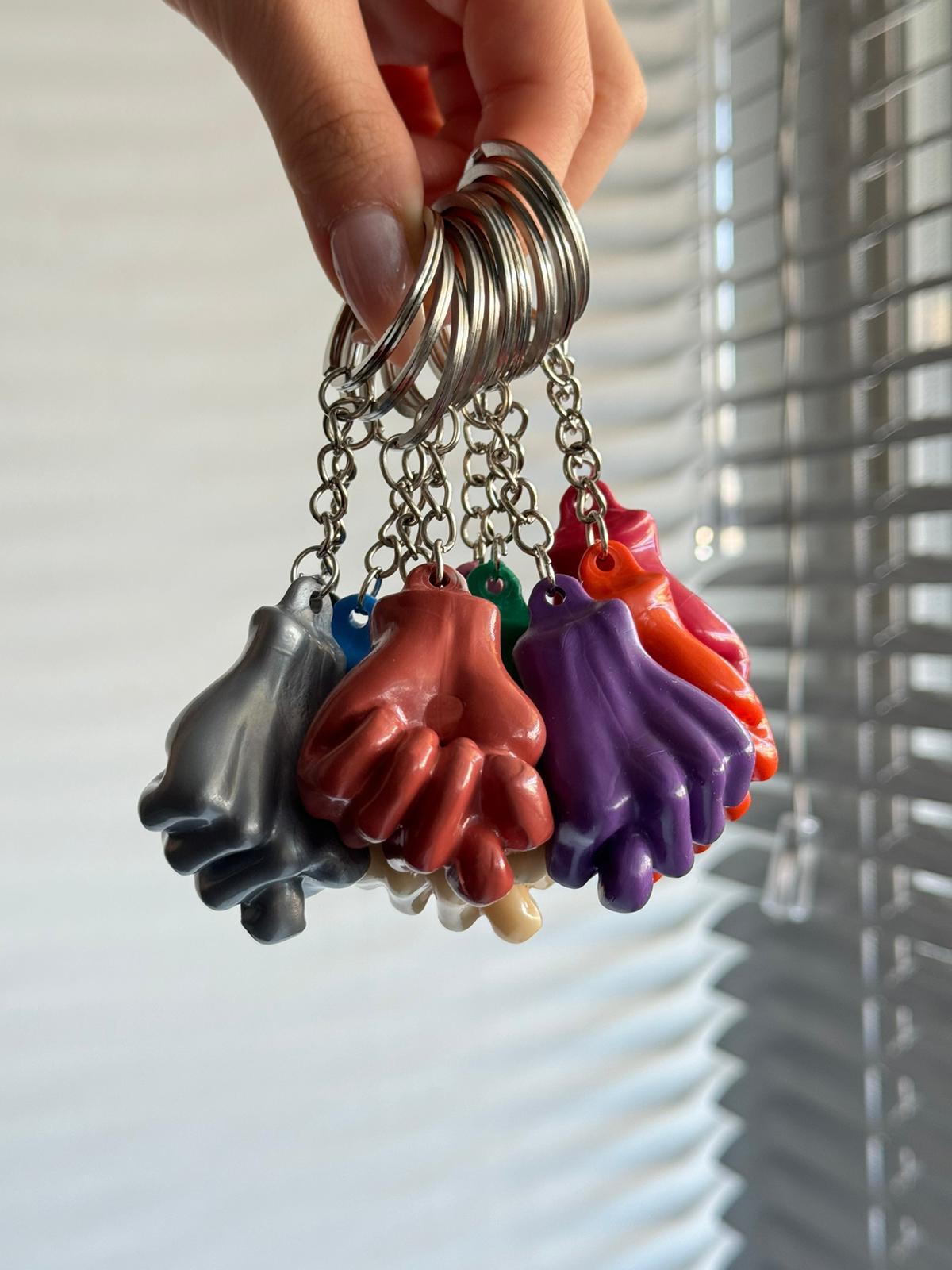 Kırmızı Renk Nah Anahtarlık