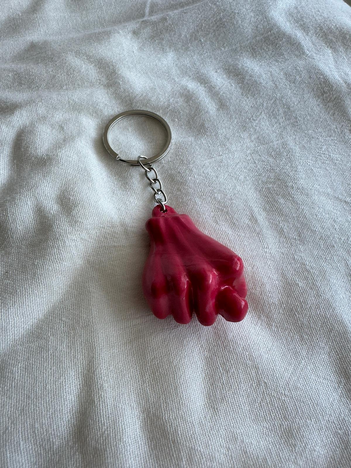 Kırmızı Renk Nah Anahtarlık