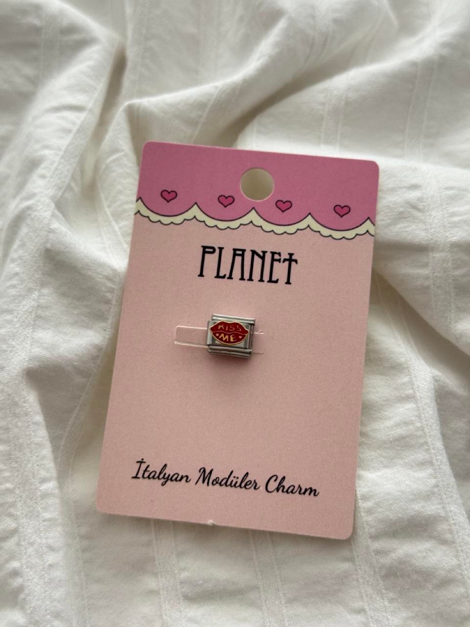 Kiss Me Kartlı İtalyan Charm