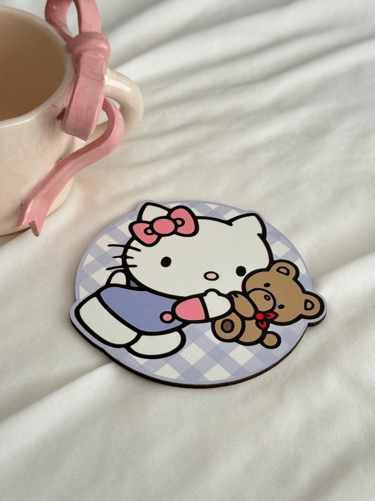 Kitty Bear Bardak Altlığı 