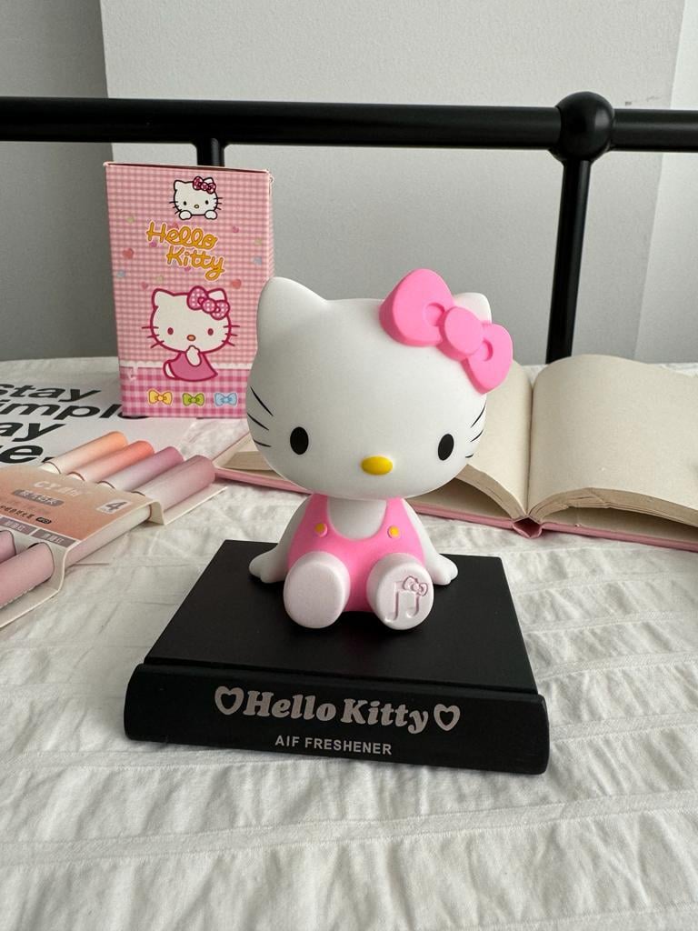 Kitty  Kafa Sallayan Telefon Tutucu Figür