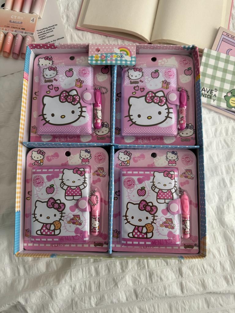Kitty Puffy Mini Kalemli Defter