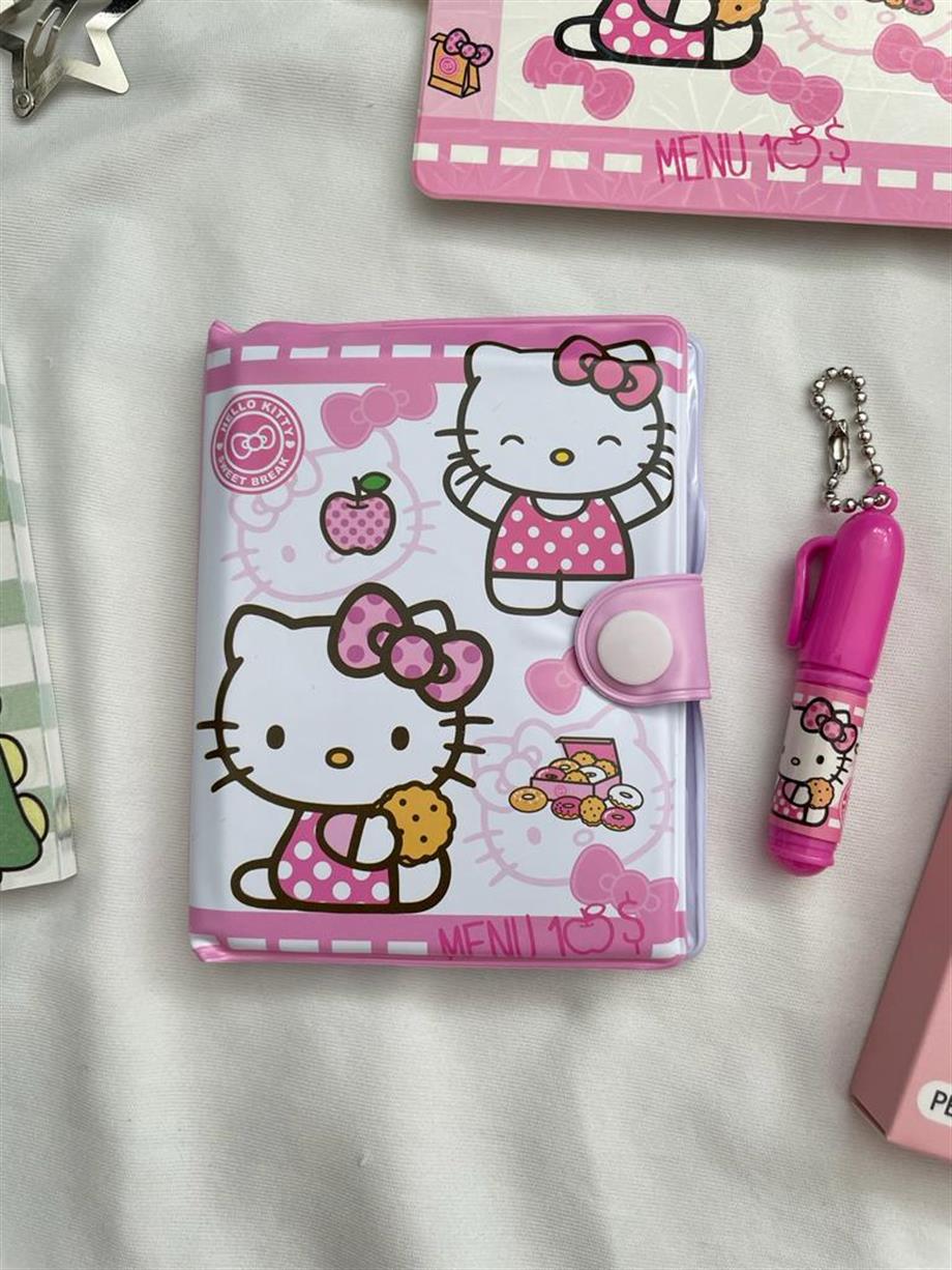 Kitty Puffy Mini Kalemli Defter