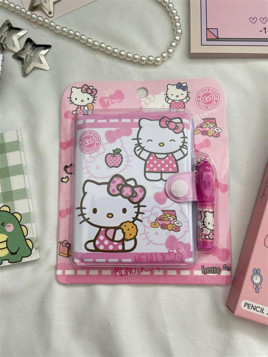 Kitty Puffy Mini Kalemli Defter