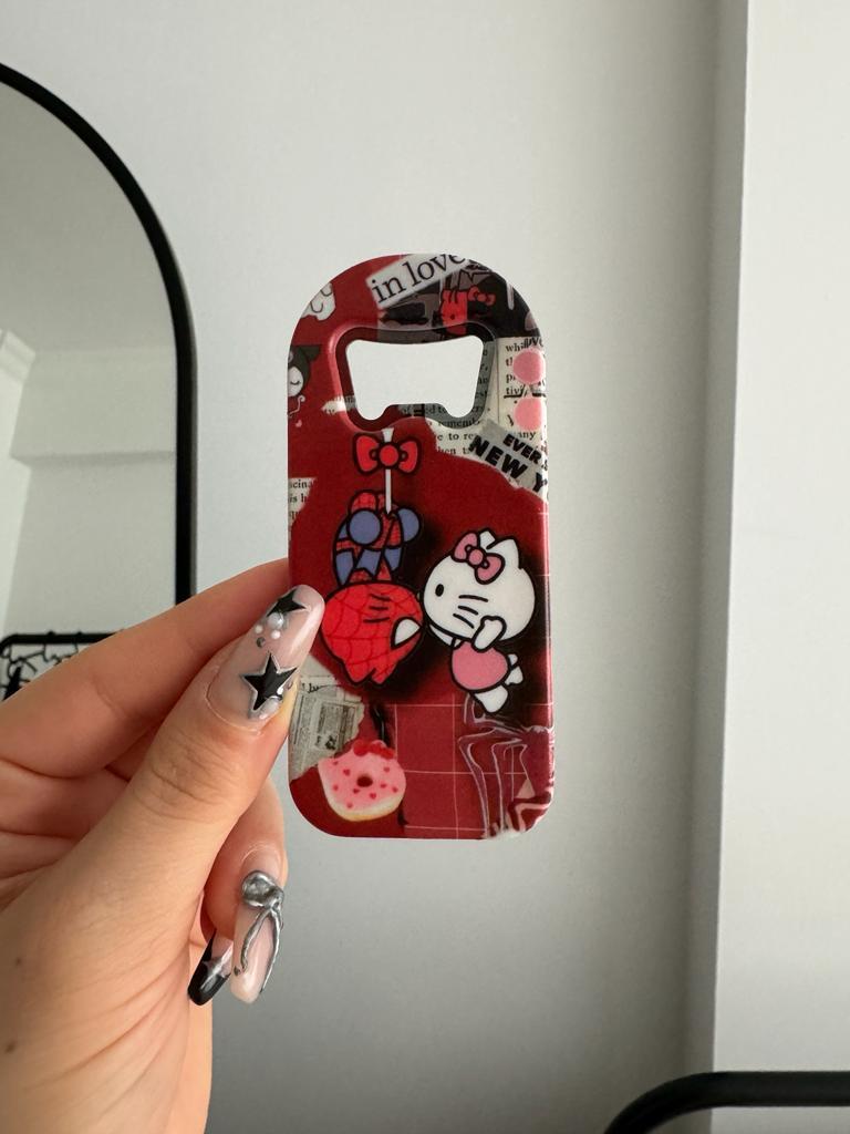 Kitty Spider Magnetli Kapak Açacağı