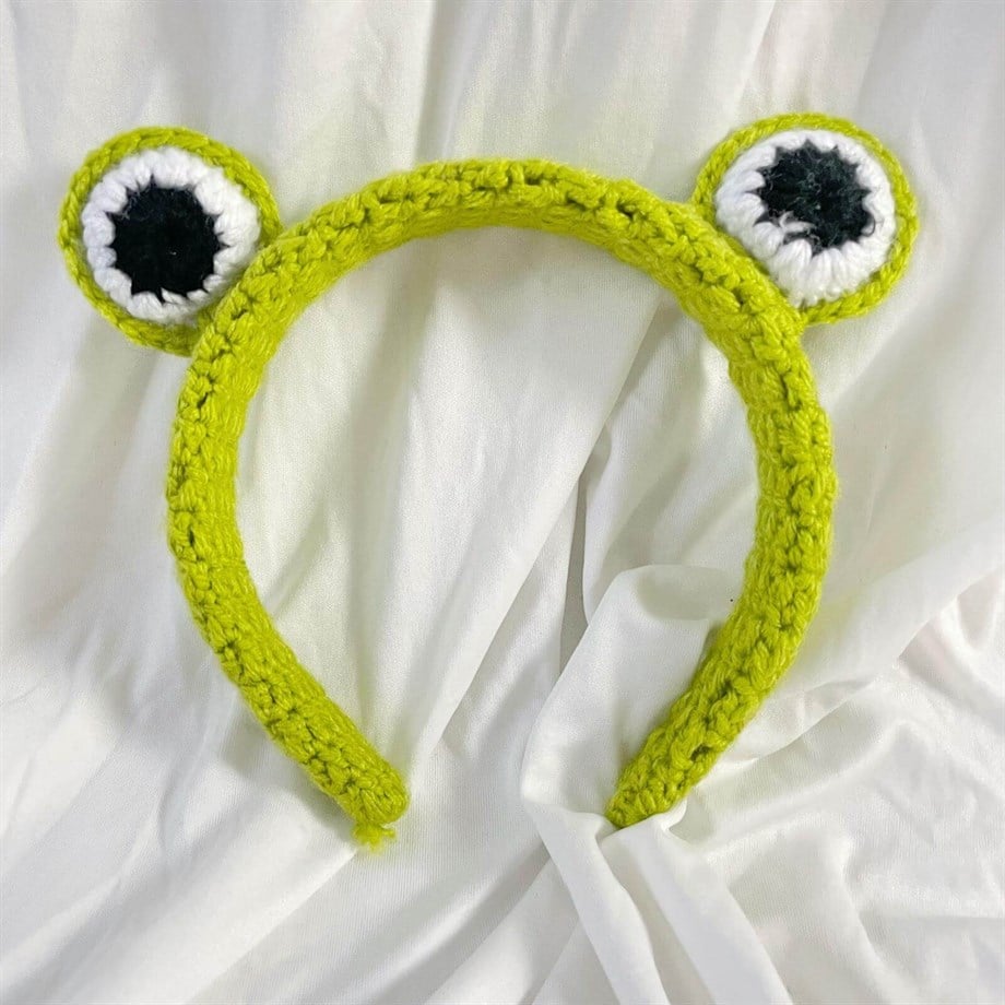 Kurbağa Taç I Handmade
