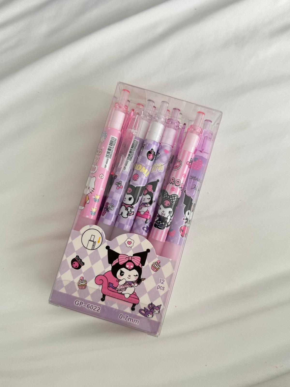 Kuromi 0.7 Versatil Kalem 12li