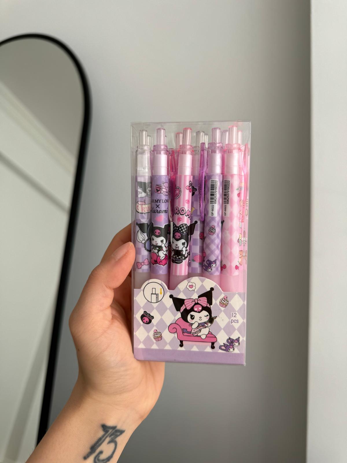 Kuromi 0.7 Versatil Kalem 12li