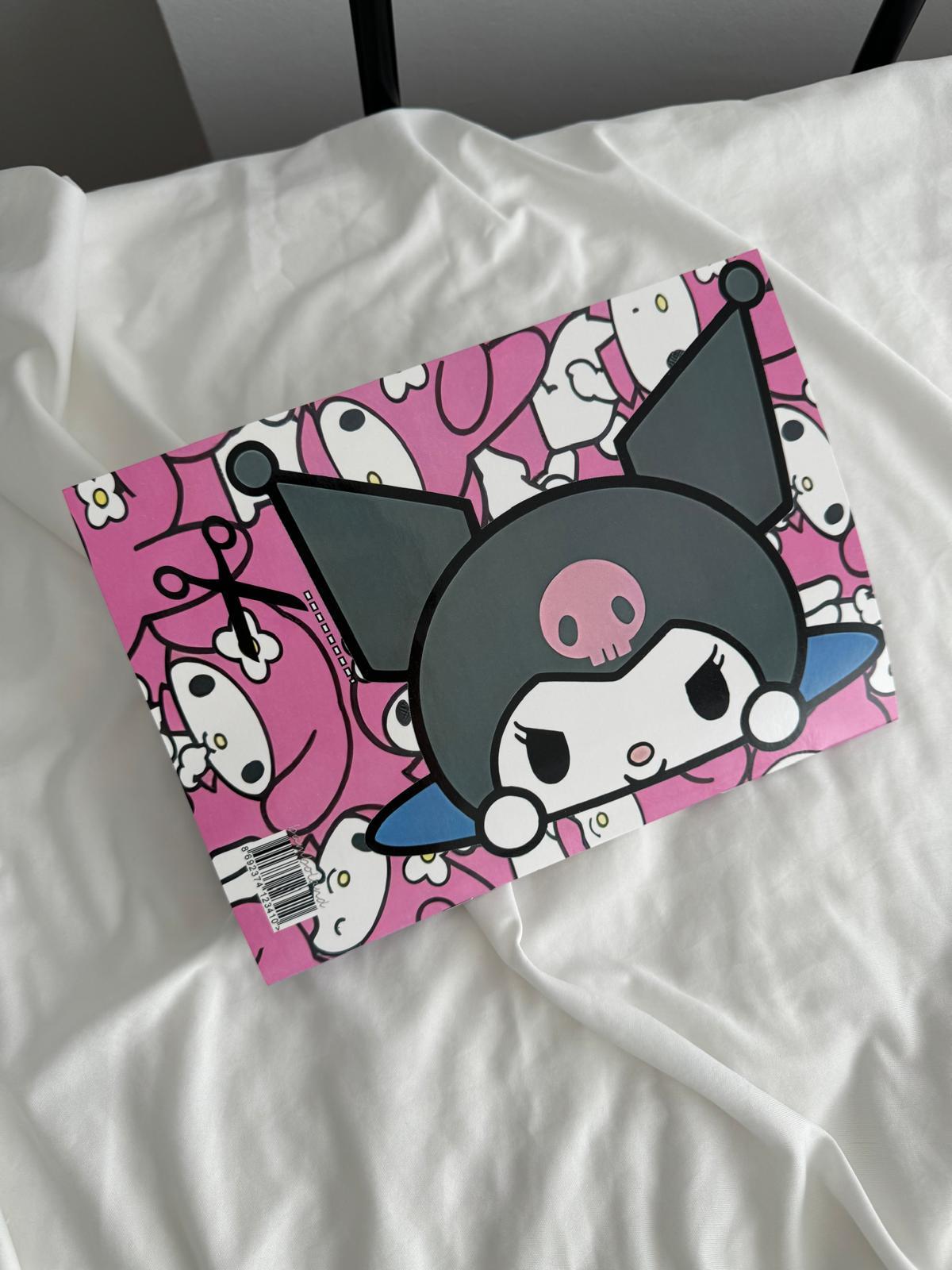 Kuromi 2 Boyama Kitabı Sticker Hediyeli