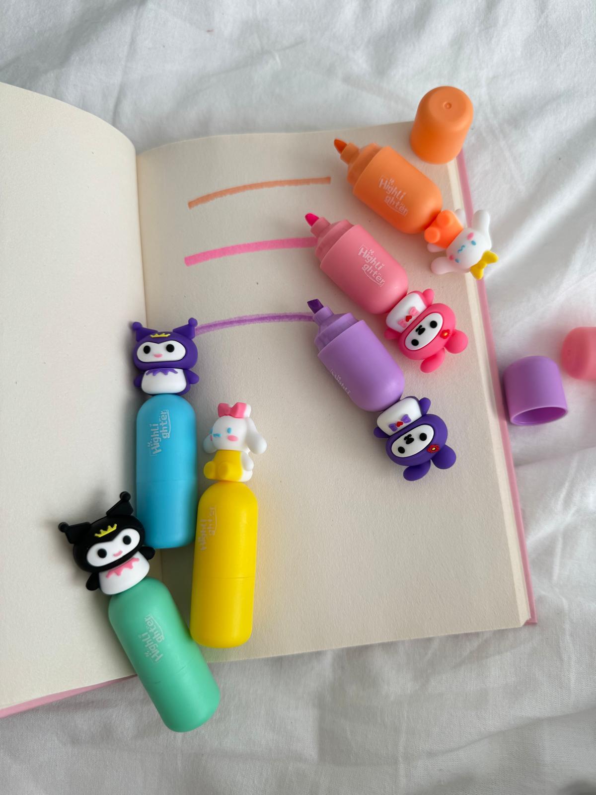 Kuromi 6lı Highlighter Seti