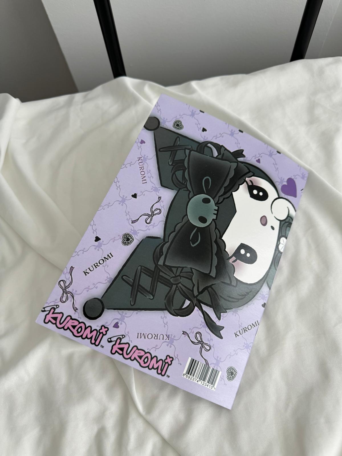Kuromi Boyama Kitabı Sticker Hediyeli