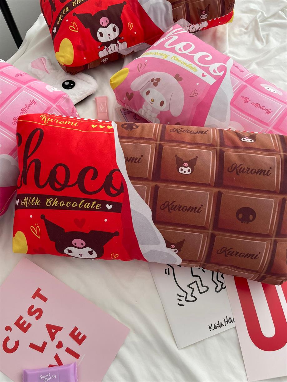 Kuromi Chocolate Yastık