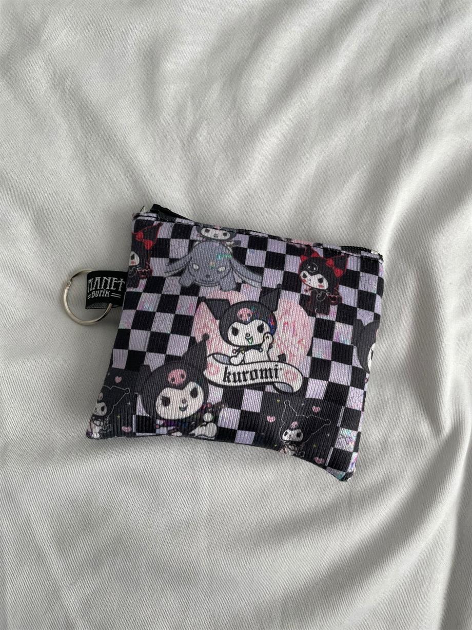 Kuromi Collage Bozuk Para Cüzdanı