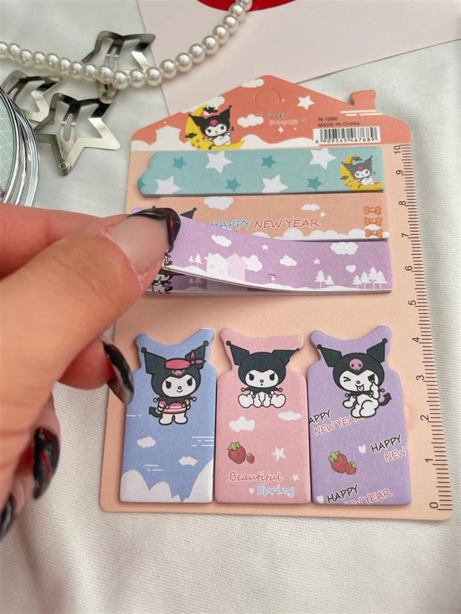 Kuromi Home Stick Postit Seti