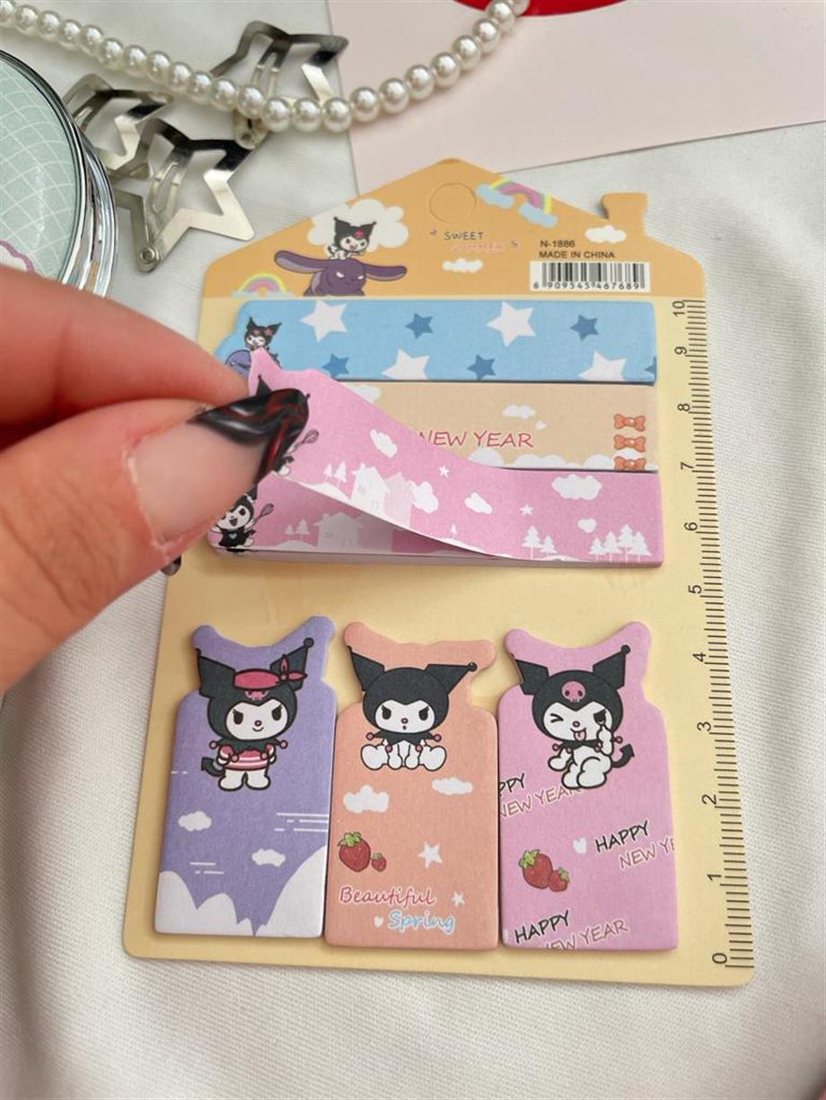 Kuromi Home Stick Postit Seti