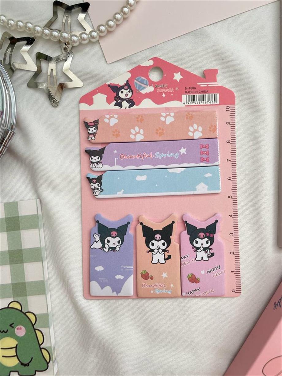 Kuromi Home Stick Postit Seti
