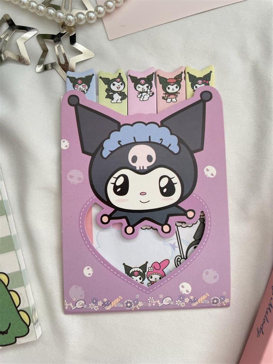 Kuromi Kapaklı Stick Postit Seti