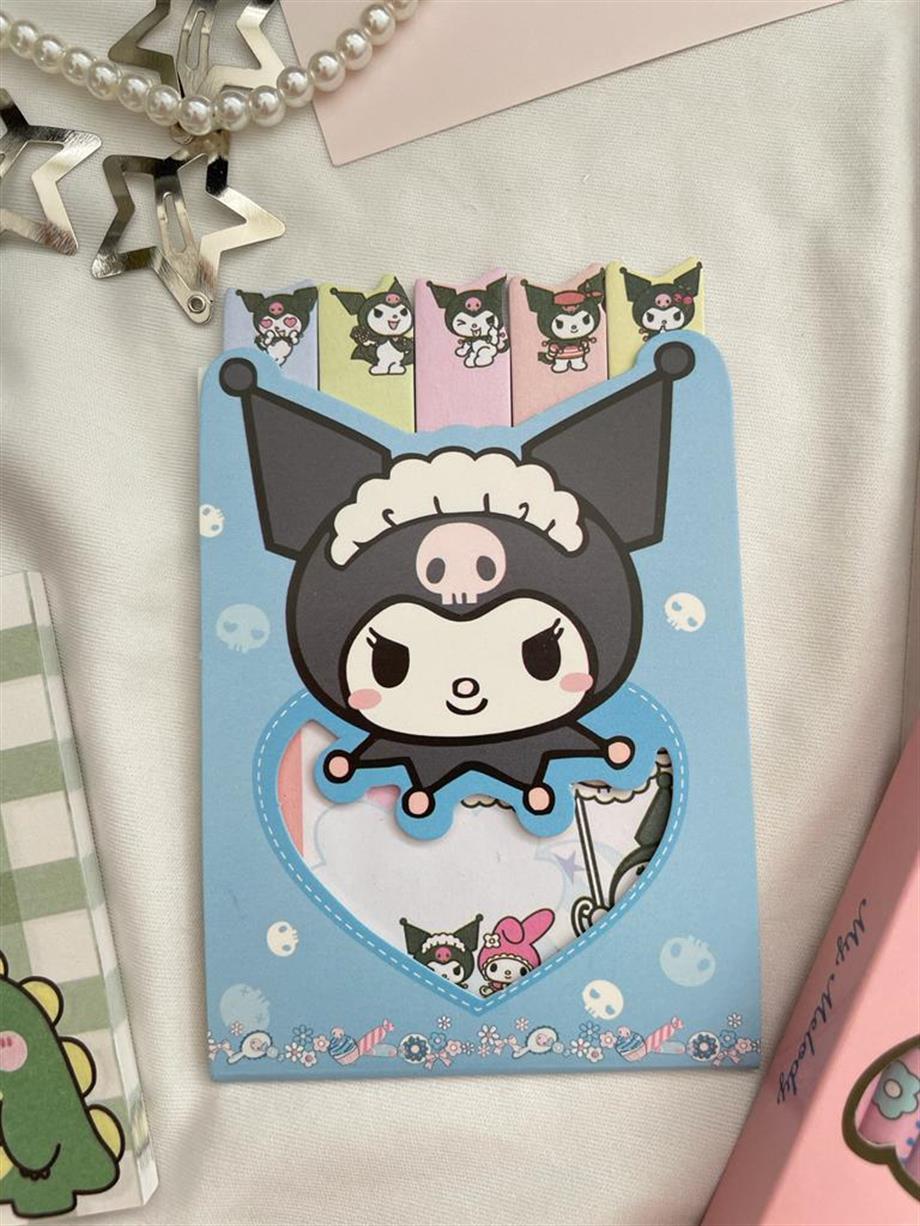 Kuromi Kapaklı Stick Postit Seti