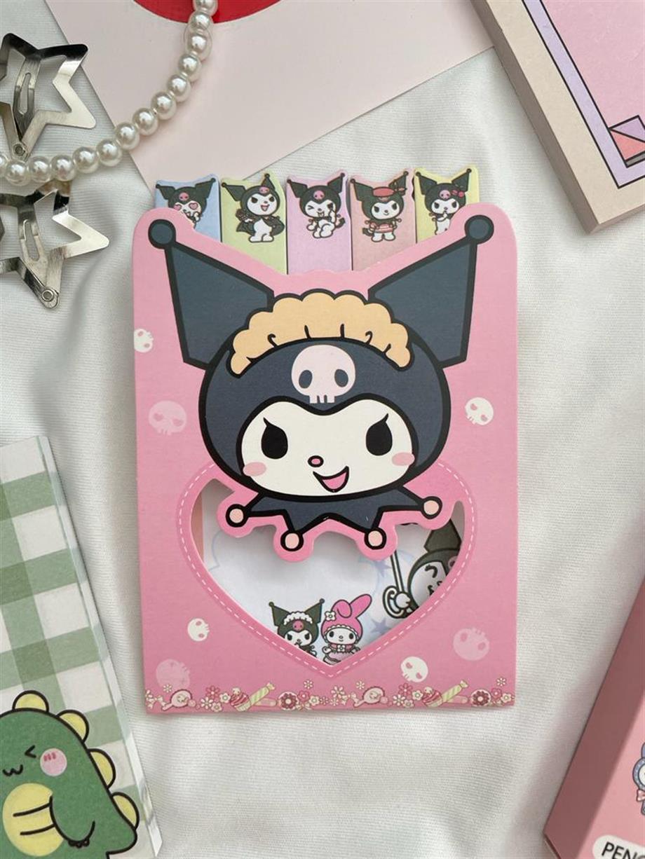 Kuromi Kapaklı Stick Postit Seti