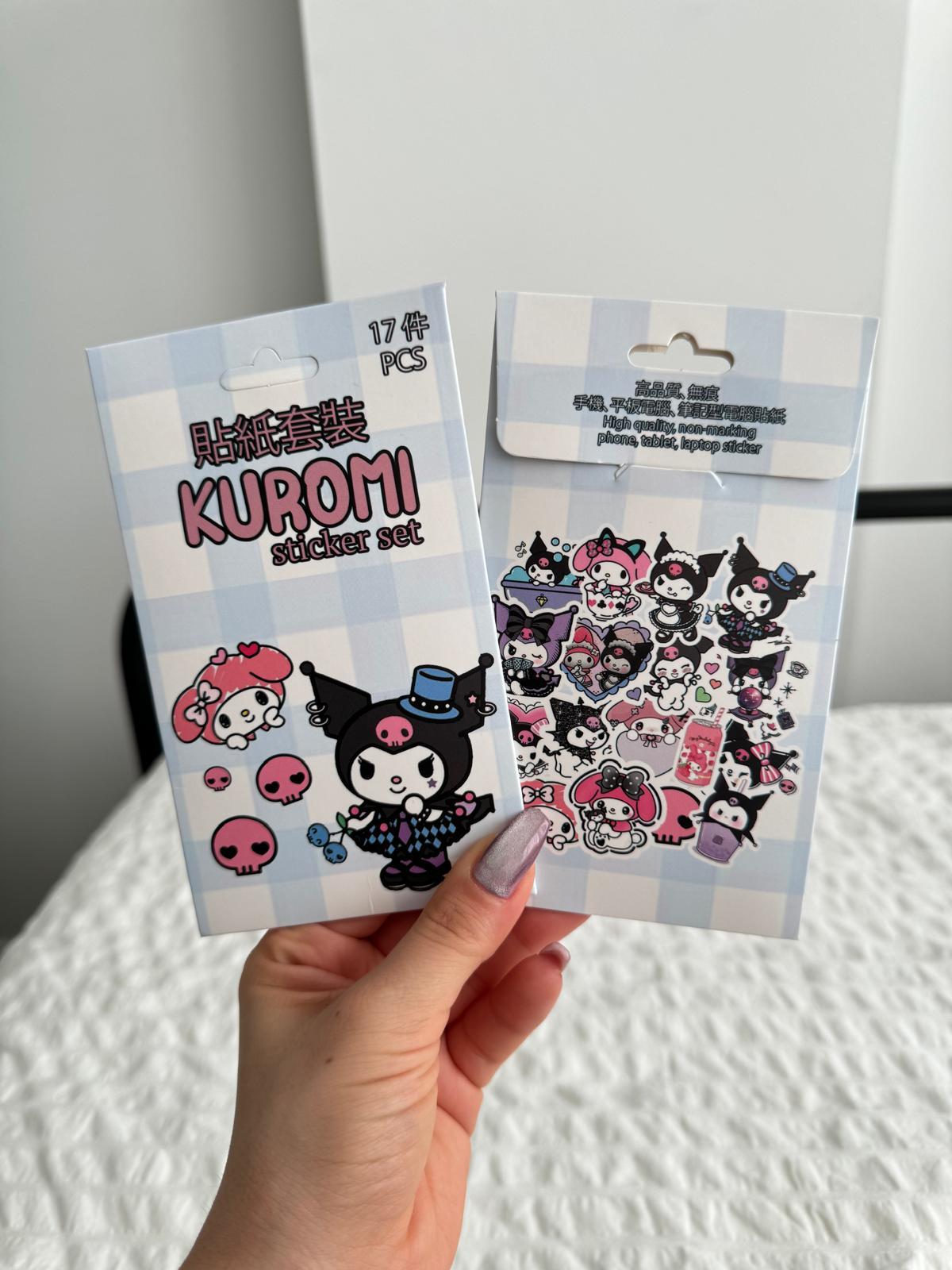Kuromi Kutulu Sticker Seti