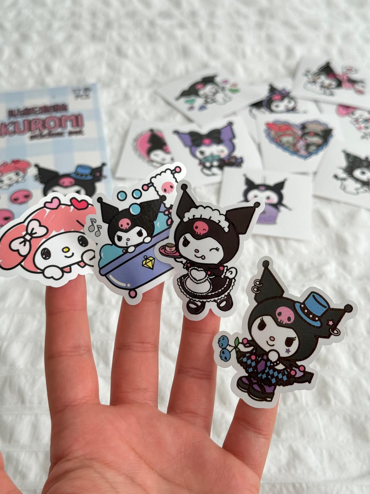 Kuromi Kutulu Sticker Seti